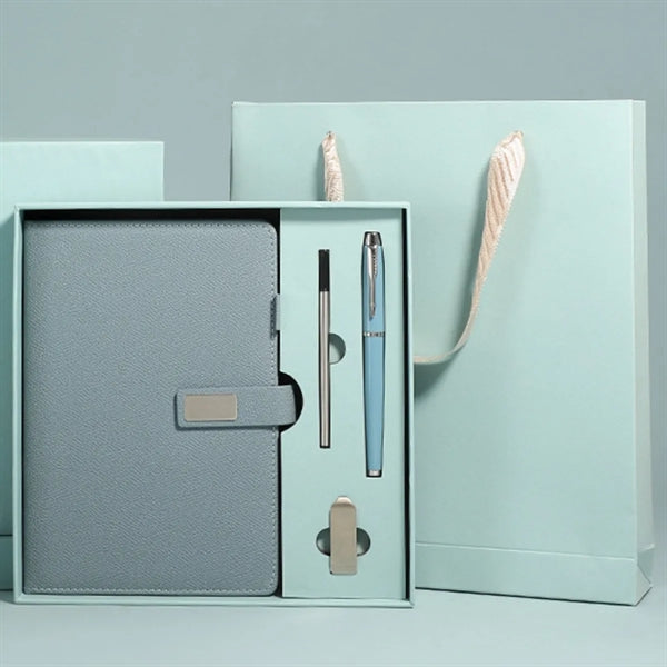 A5 Custom Luxurious Business High-End Notebook Gift Box Set
