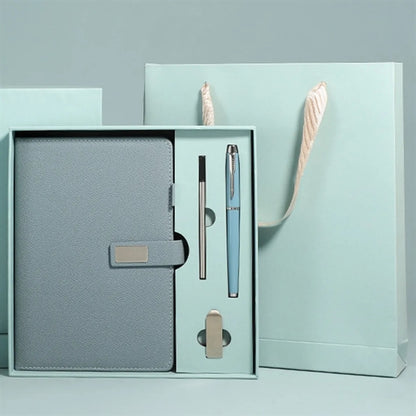 A5 Custom Luxurious Business High-End Notebook Gift Box Set