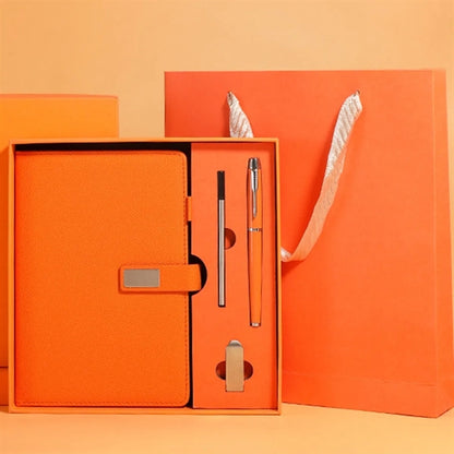 A5 Custom Luxurious Business High-End Notebook Gift Box Set
