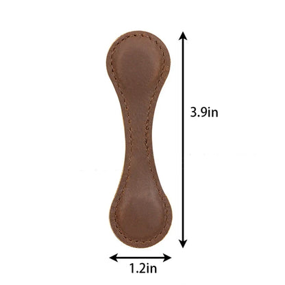 Personalized Magnetic Leather Bookmark