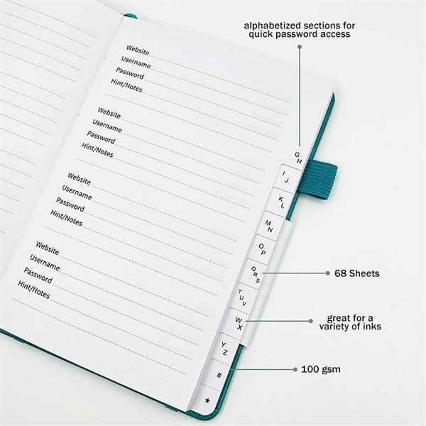 Address Book with Alphabetical Tabs