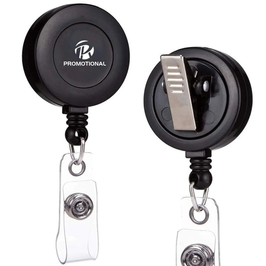 Retractable ID Name Badge Holder Reels with Belt Clip