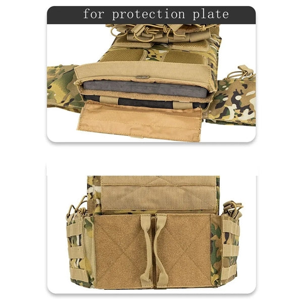 Safety Vest Tactical Quick Release Modular Body Armor