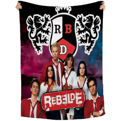 42" X 42" Cotton Feel Swaddle Sublimation Blanket 200 GSM