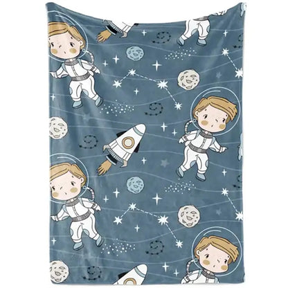 42" X 42" Cotton Feel Swaddle Sublimation Blanket 200 GSM