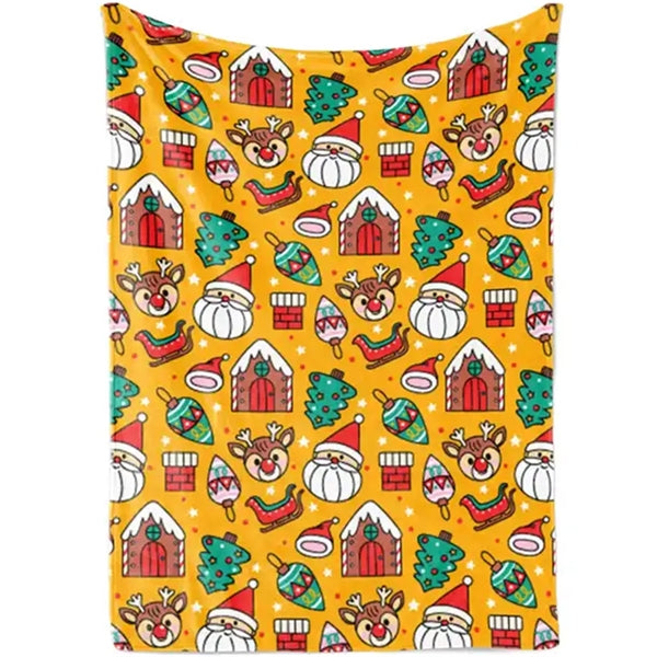 42" X 42" Cotton Feel Swaddle Sublimation Blanket 200 GSM