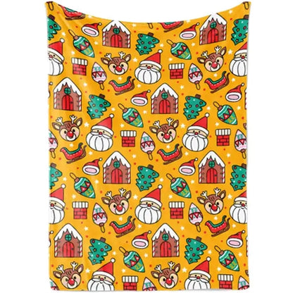 42" X 42" Cotton Feel Swaddle Sublimation Blanket 200 GSM
