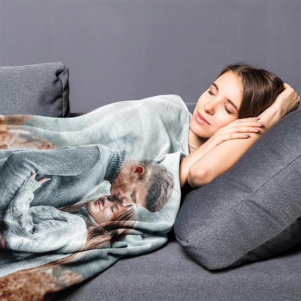 30" X 40" Plush Silk Touch Sublimation Blanket 300 GSM