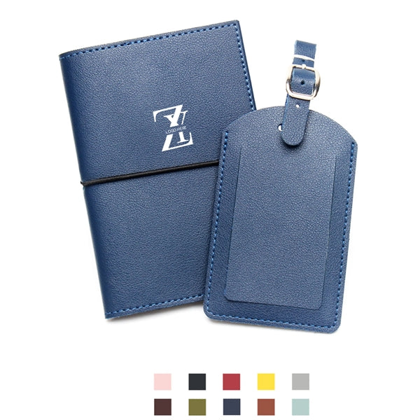 Passport And Luggage Tag Set