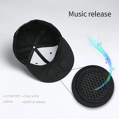 Hat With Blue-Tooth Speaker