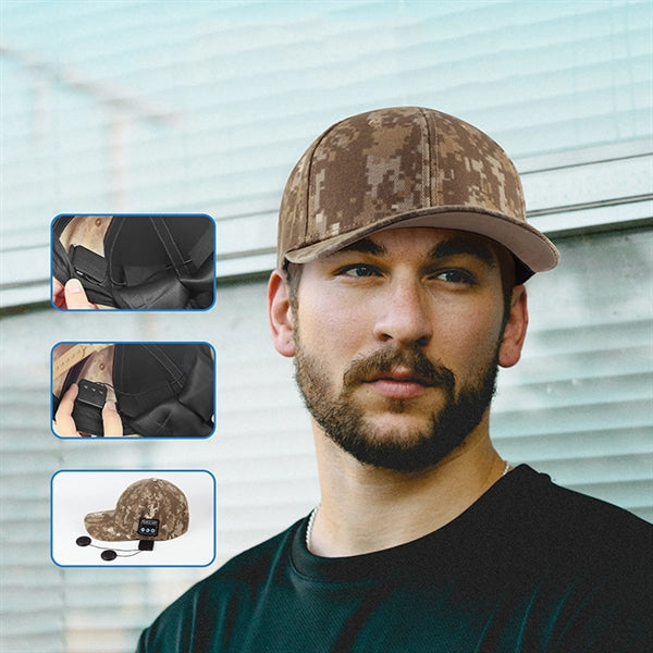Hat With Blue-Tooth Speaker