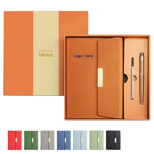 Journal Set With Pen & Gift Box
