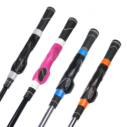 Golf Grip Trainer Attachment For Improving Hand Positioning