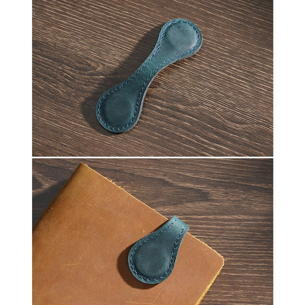 Magnetic Leather Bookmark Handmade Book Clip