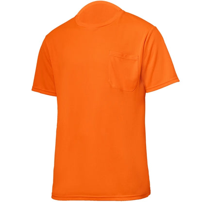 High Vis Short Sleeve Safety Tee Shirt W/ Pocket