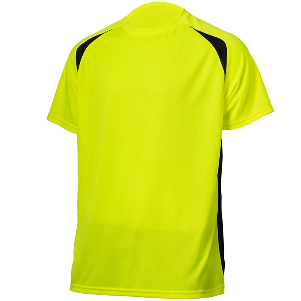 Hi Viz Non-ANSI Birdseye Mesh Safety Workwear T-Shirt