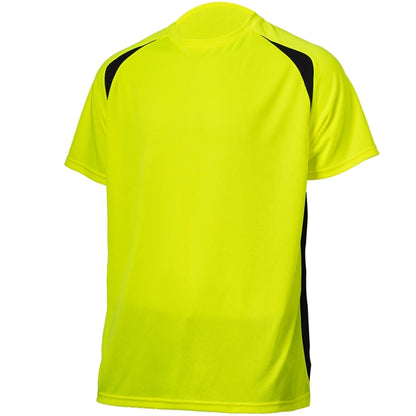 Hi Viz Non-ANSI Birdseye Mesh Safety Workwear T-Shirt