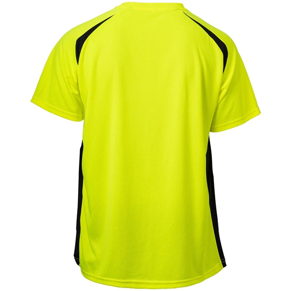 Hi Viz Non-ANSI Birdseye Mesh Safety Workwear T-Shirt