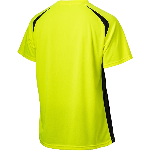 Hi Viz Non-ANSI Birdseye Mesh Safety Workwear T-Shirt