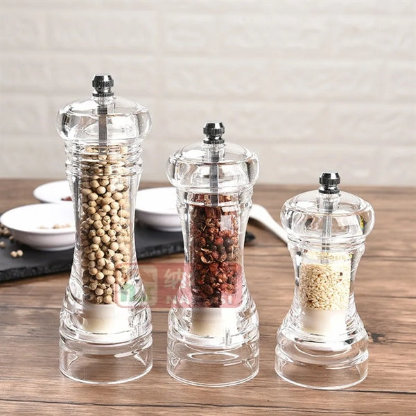 4 Inch Manual Salt and Pepper Grinde