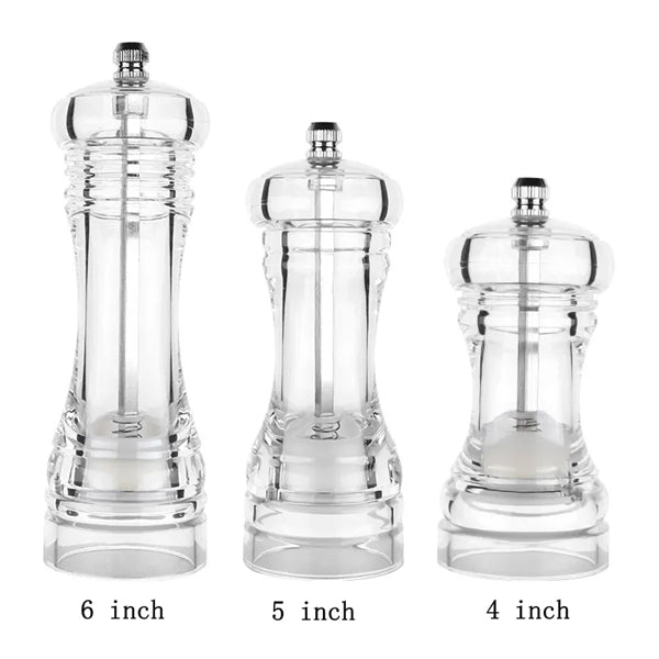 4 Inch Manual Salt and Pepper Grinde
