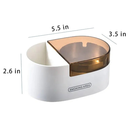 Wall-Mounted Toilet Ashtray