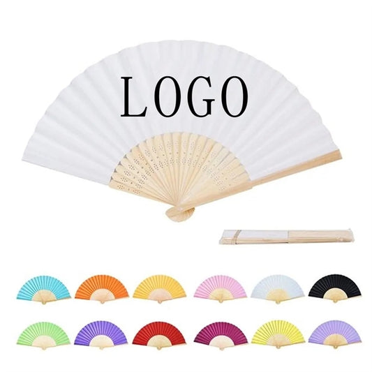 Custom Paper Bamboo Folding Fan