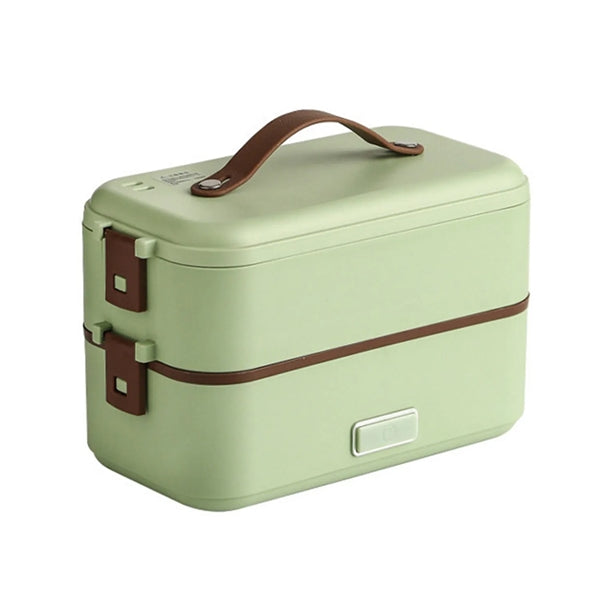 Heated double-layer insulated lunch box