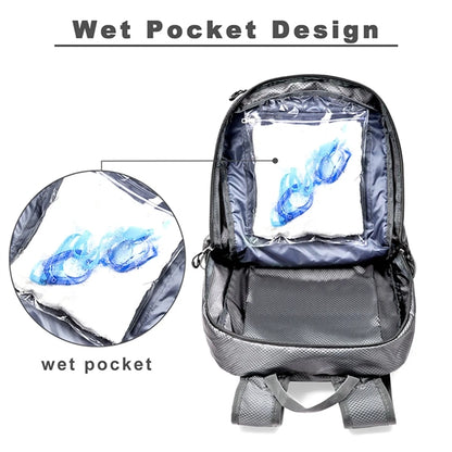 Portable Foldable Hiking Daypack Backpack with Solar Panel