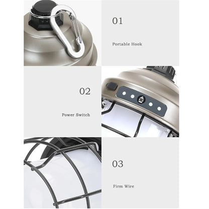 Portable Outdoor Atmosphere Tent Lights Camping Lantern