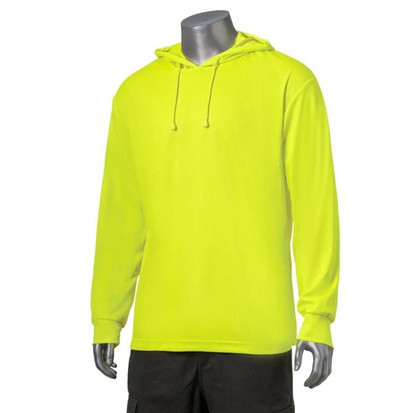 High Vis Non-ANSI Breathable Safety Hoodie T-Shirt