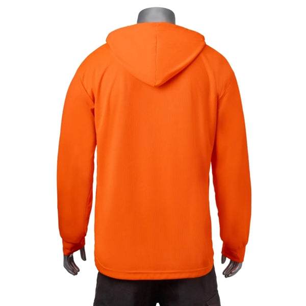 High Vis Non-ANSI Breathable Safety Hoodie T-Shirt