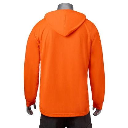 High Vis Non-ANSI Breathable Safety Hoodie T-Shirt