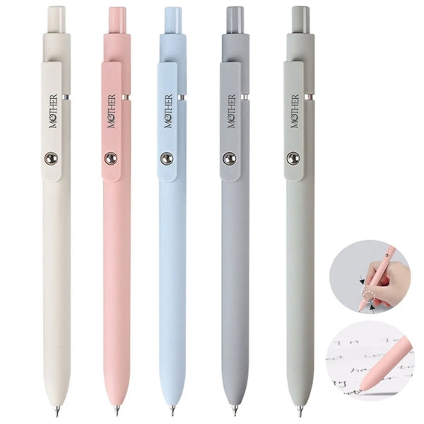 0.5mm Gel Black Ink Fine Point Smooth Writing Pen