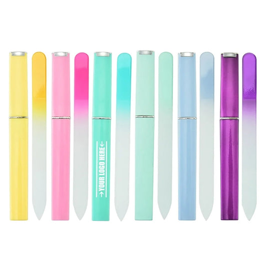 Glass Nail File with Case