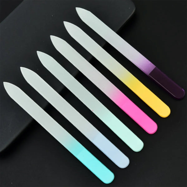 Glass Nail File with Case