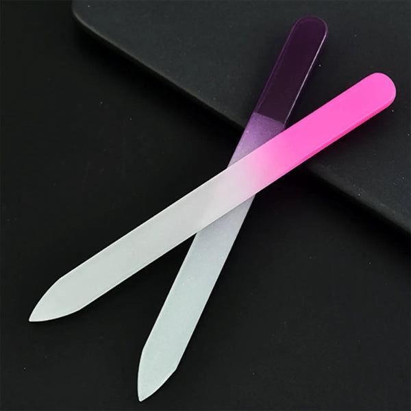 Glass Nail File with Case