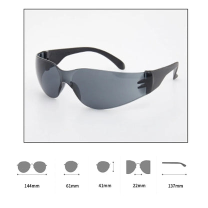 Wrap Around Eyewear Safety Glasses