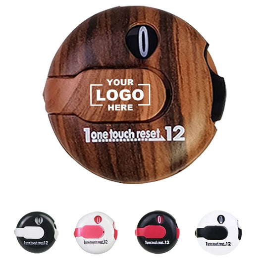 Mini Golf Stroke Score Counter With Clip