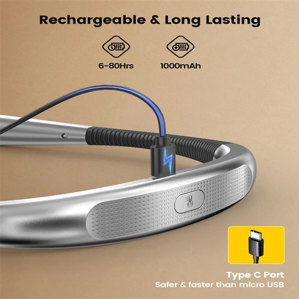 LED Neck Reading Lamp for Books in Bed