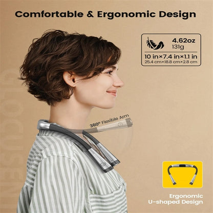 LED Neck Reading Lamp for Books in Bed