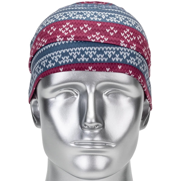 180GSM Poly-Cotton Dye Sublimation Skull Cap