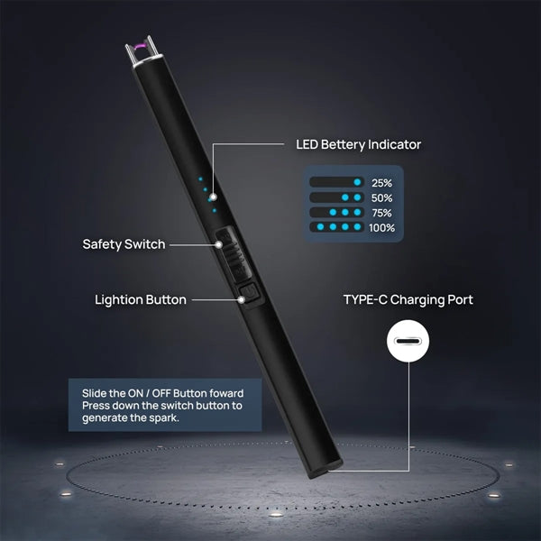 Electric USB Rechargeable Lighters