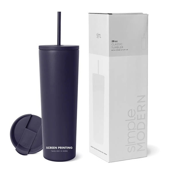 20 OZ  Stainless Steel Insulated Tumbler with Lid and Straw