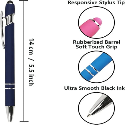 Ballpoint Pen with Stylus Tip
