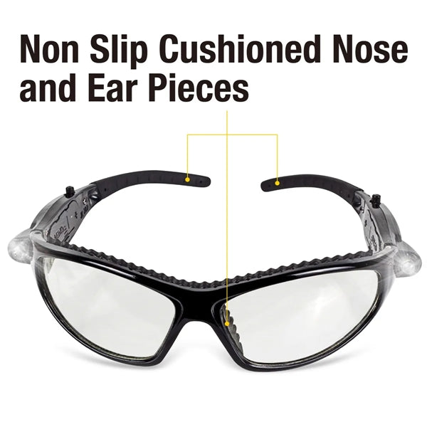 Lighted safety glasses