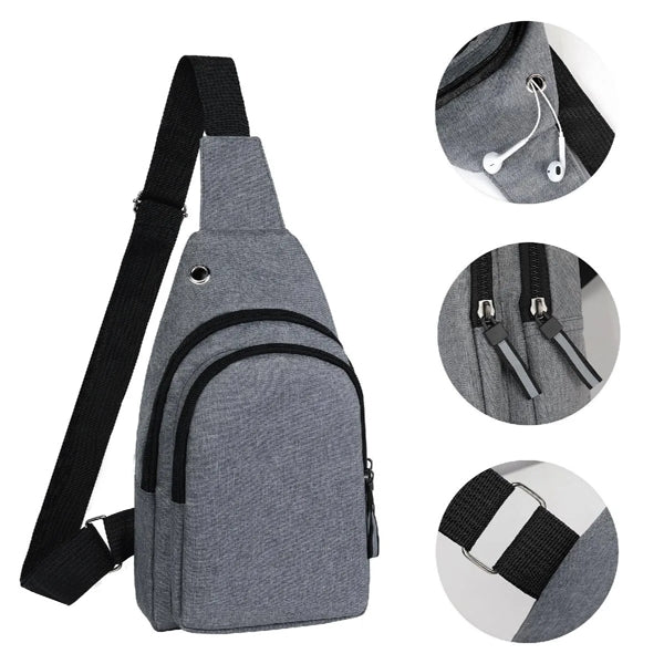 Portable Crossbody Sling Backpack