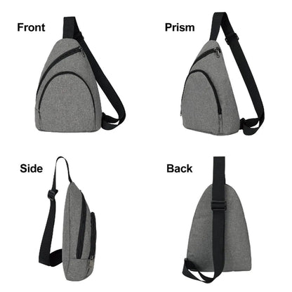 WATERPROOF CROSSBODY SLING BACKPACK ( 9.45" x 12.5" x 3" )