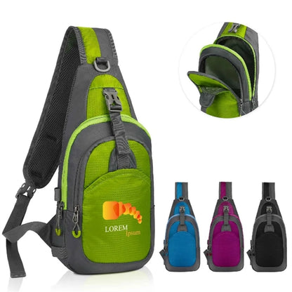 Sport Crossbody Sling Bag ( 7" x 14" x 3" )