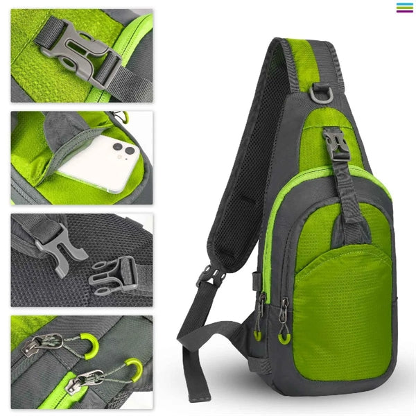 Sport Crossbody Sling Bag ( 7" x 14" x 3" )